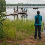 Kiimingin–Jäälin vesienhoitoyhdistyksen järjestämä veneongintakilpailu keräsi innokkaita kalastajia Jäälinjärvelle. Laituri ja veneet täyttyivät kilpailuhengestä ja iloisista kalastajista.