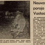 Olipa erikoinen juttu Rantapohjassa 3.1.1975. Iihin oli saapunut poroja Murmanskista Neuvostoliitosta. Poroilla oli tarkoitus tehdä risteytymiskokeita suomalaisten porojen kanssa. Rantapohjassa hämmästeltiin sitä, että maahantuojat väittivät neuvostoporojen kasvavan jopa 250-kiloiseksi – mutta tottahan Neuvostoliitto oli kaikessa mielessä suuri ja mahtava vielä 1970-luvun puolessavälissä. Tuollaiseen neuvostokokoon Suomi-porot eivät yllä vieläkään keskipainoltaan.