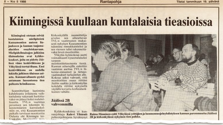 Vuoden 1988 artikkelin voi lukea kokonaisuudessaan Rantapohjan nettisivulta, jossa se on tämän kyseisen jutun liiteenä.